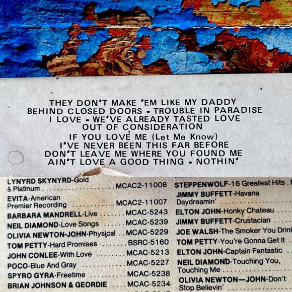 Loretta Lynn — They Don't Make 'Em Like My Daddy Cassette Tape - Picture 5 of 5
